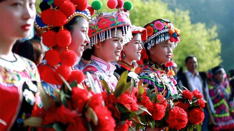 美在大姚丨插花节,彝家人的浪漫情诗-图4