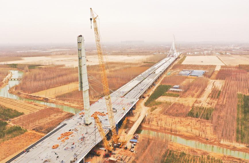 河北永定河特大桥主体结构全部完成-图3
