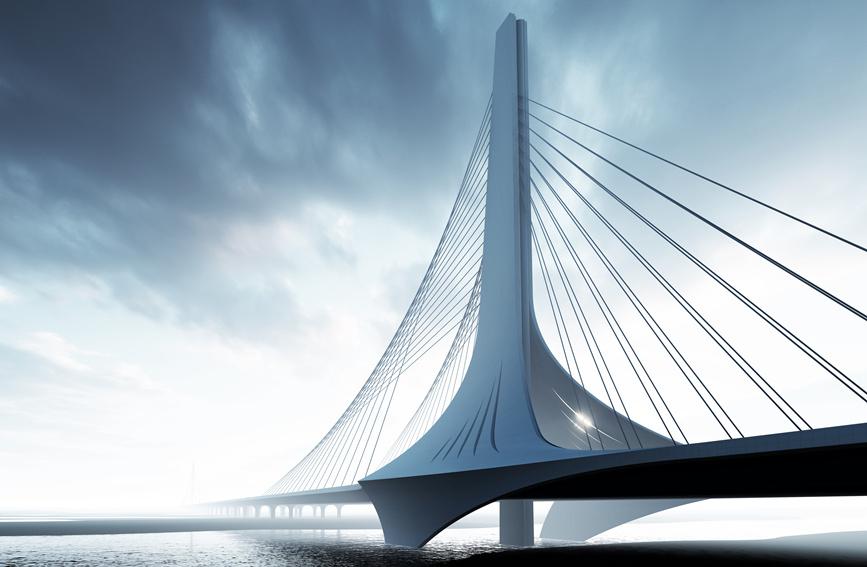 河北永定河特大桥主体结构全部完成-图4