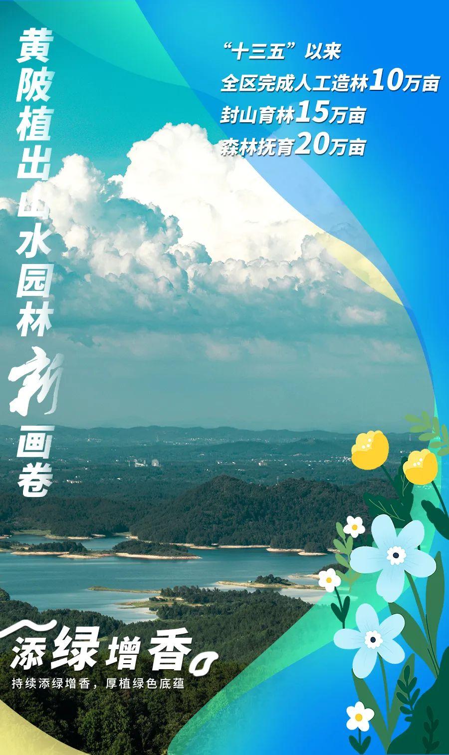 添绿增香 黄陂植出山水园林新画卷-图2
